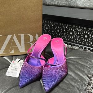 Zara colorful heels